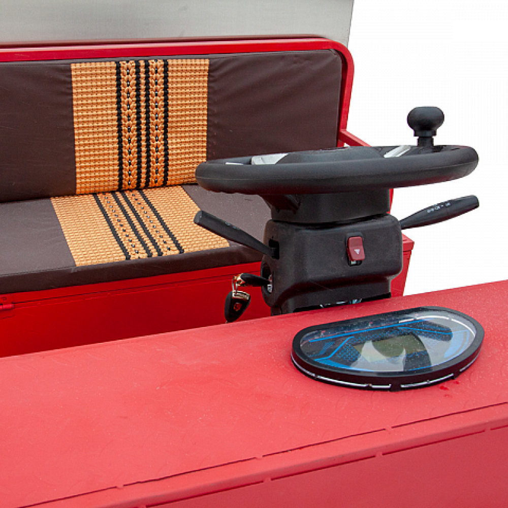 Платформенная тележка электрическая Rutrike КАРА КУНГ 6