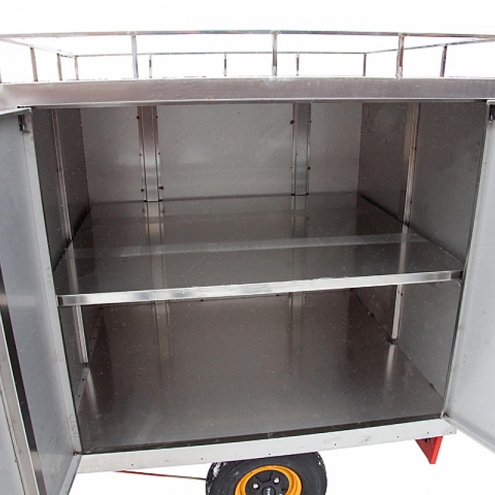 Платформенная тележка электрическая Rutrike КАРА КУНГ 9