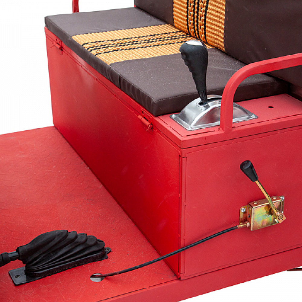 Платформенная тележка электрическая Rutrike КАРА КУНГ 8