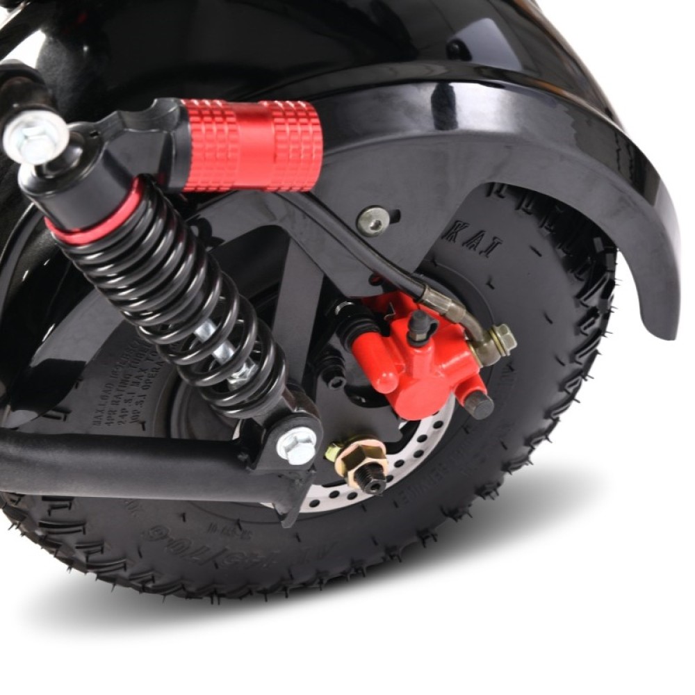 Электроскутер CityCoco WHITE SIBERIA MINI R 2.0 1200W (2022) BLACK 28