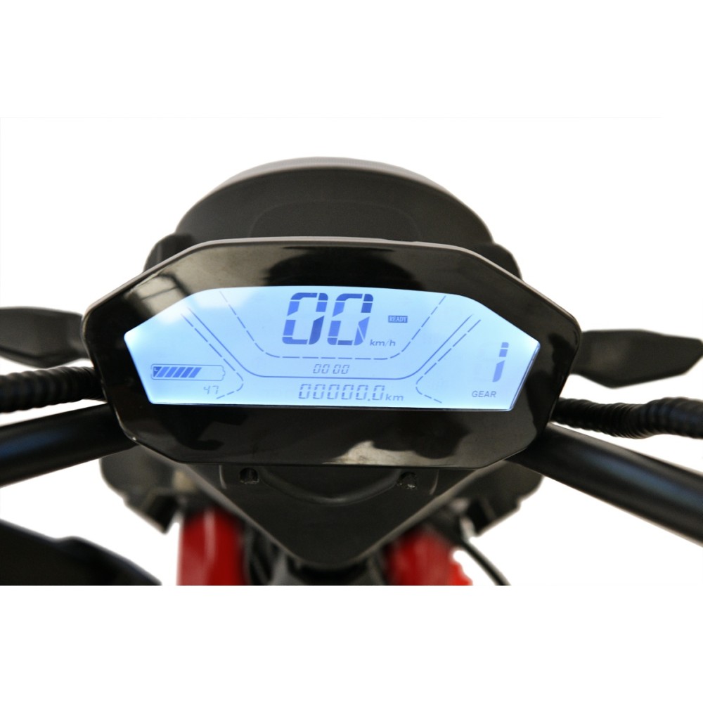 Электроскутер CityCoco WHITE SIBERIA MINI R 2.0 1200W (2022) BLACK 2