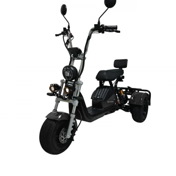 ЭЛЕКТРОСКУТЕР CITYCOCO Trike GT X6 PRO Черный